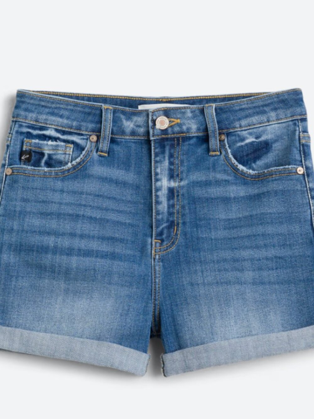 Kan Can Kloe High Rise Cuffed Short